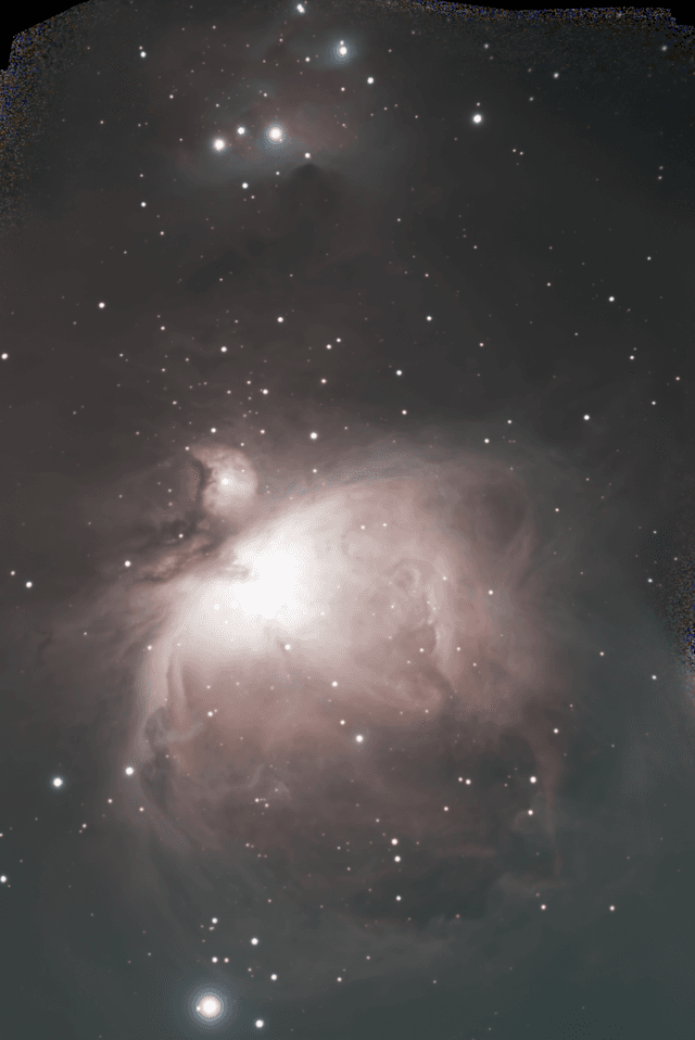 M42 - Great Orion Nebula, M43 - Marian's Nebula
